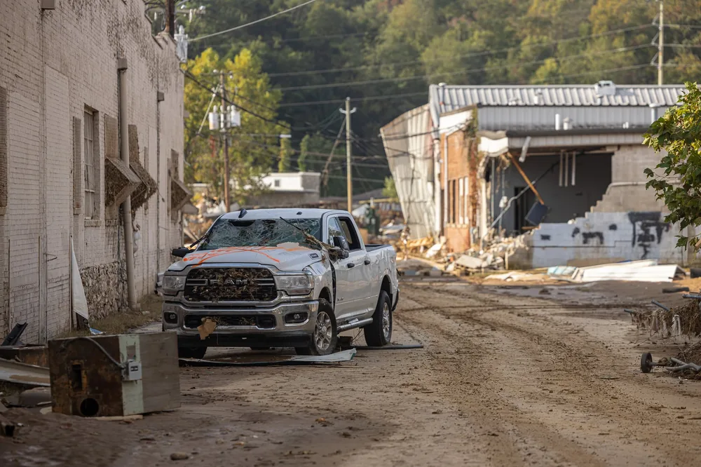 Responder focused on recovery work